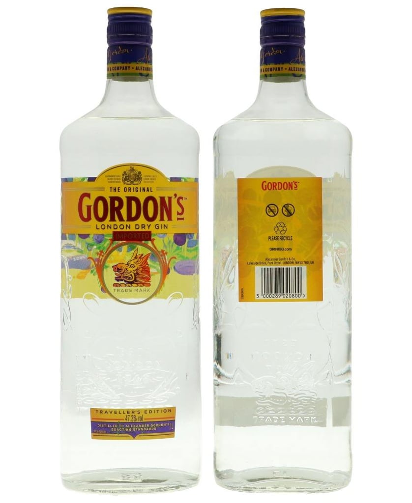 Gordons Dry Gin 37.5% | 100 cl