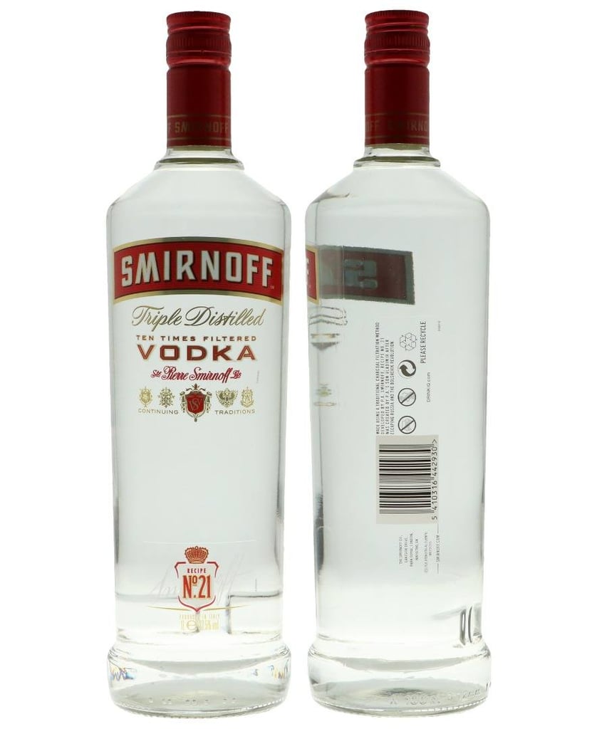 Smirnoff Red Vodka 37.5% | 100 cl