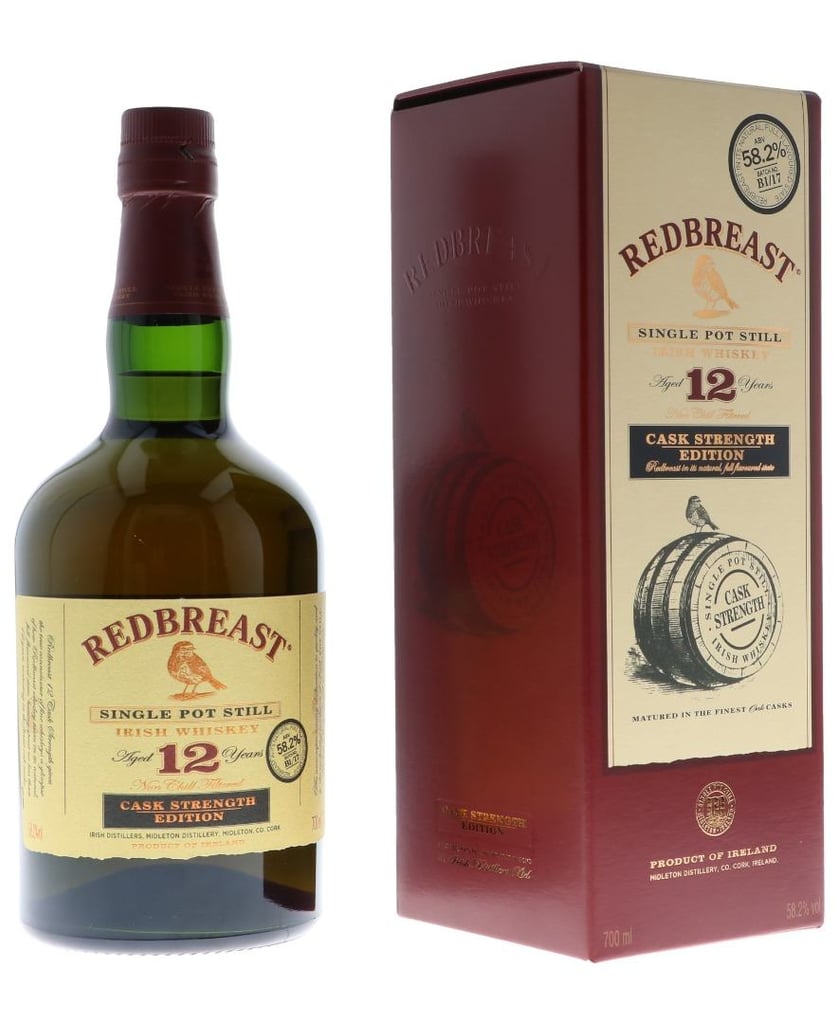 Redbreast 12 Years Irish Pot Still Whiskey 40% | 70 cl