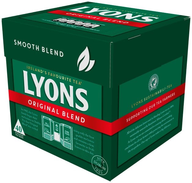 Lyons Original Tea | 12 × 40 bags