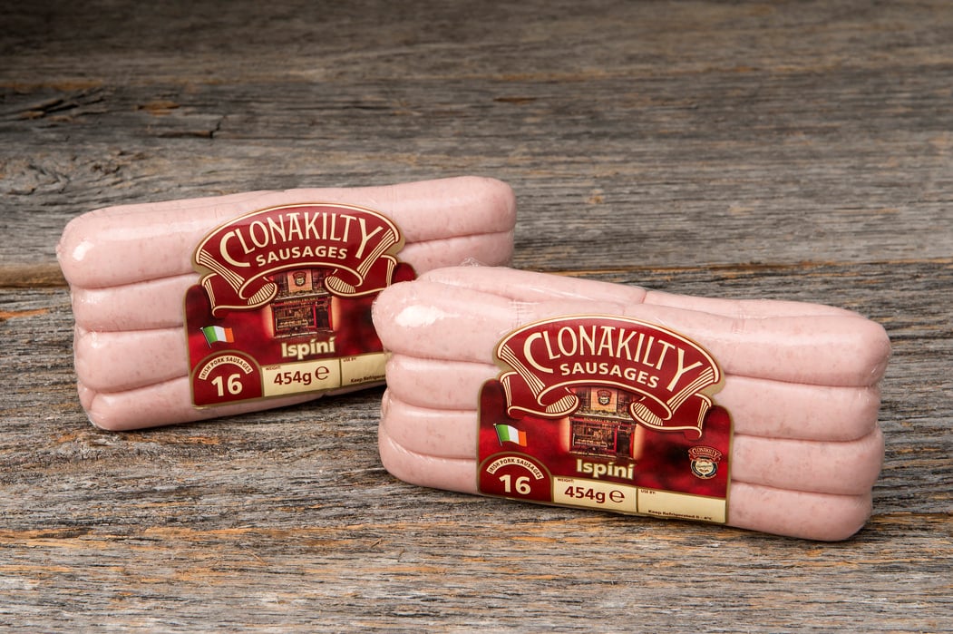Clonakilty Ispini Sausages 16 pieces | 10 × 454 g frozen