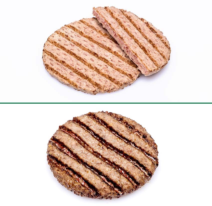 Rangeland Flame Grilled Steakburger for Oven Cooking | 48 × 113 g frozen