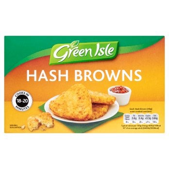 Green Isle Hash Browns | 14 × 450 g frozen
