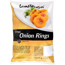 Lambweston Crispy Onion Rings | 1 kg frozen