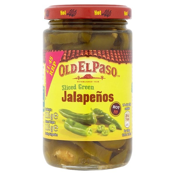 Old El Paso Jalapenos Green Sliced | 12 × 215 g
