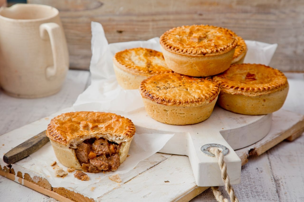 Pie Steak & Onion | 6 × 280 g frozen