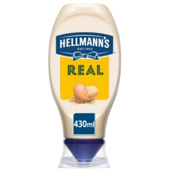 Hellmanns Mayonnaise Squeezy | 8 × 430 ml
