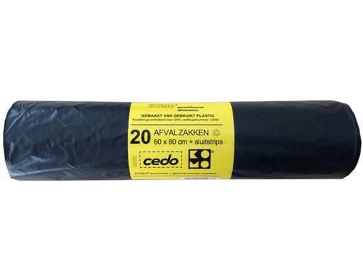 Grey KOMO Refuse Sacks | roll 20 bags