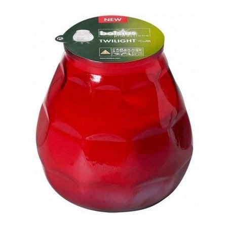 Bolsius Twilight Red | 12 pieces 70 hours burn time