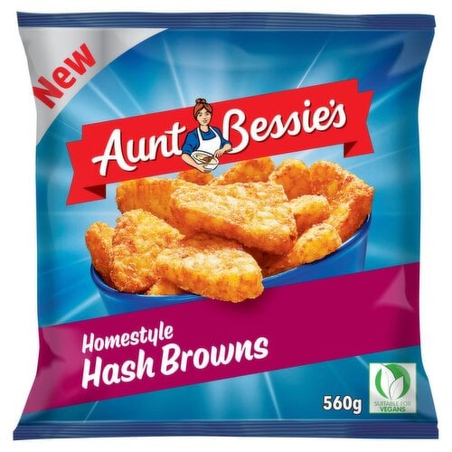 Aunt Bessie Hash Browns | 16 × 500 g frozen