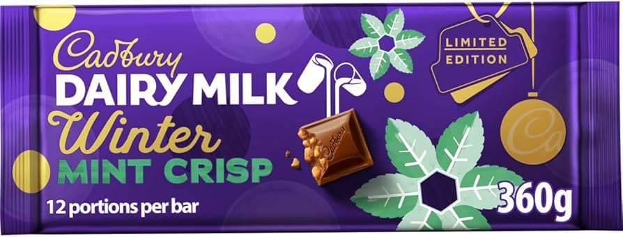 Cadbury Winter Mint Crisp | 13 × 360 g
