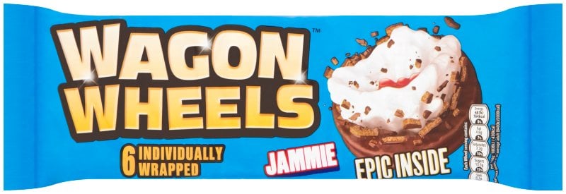Burtons Jammie Wagon Wheel Biscuits | 16 × 228 g