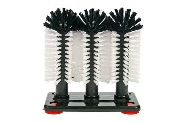 Jantex Three-Brush Glass Washer | 18 cm high