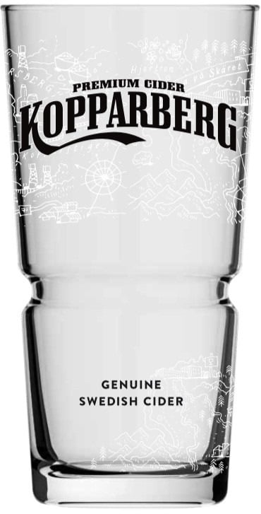 Kopparberg Stackable Pint Glass | 12 pieces